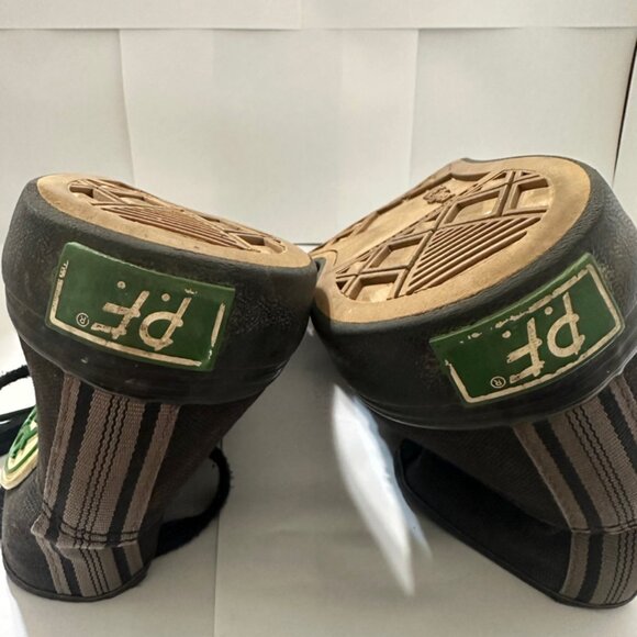 PF Flyers Sandlot Sneakers Black Canvas Hi-Top M8.5 W11 - Picture 6 of 11